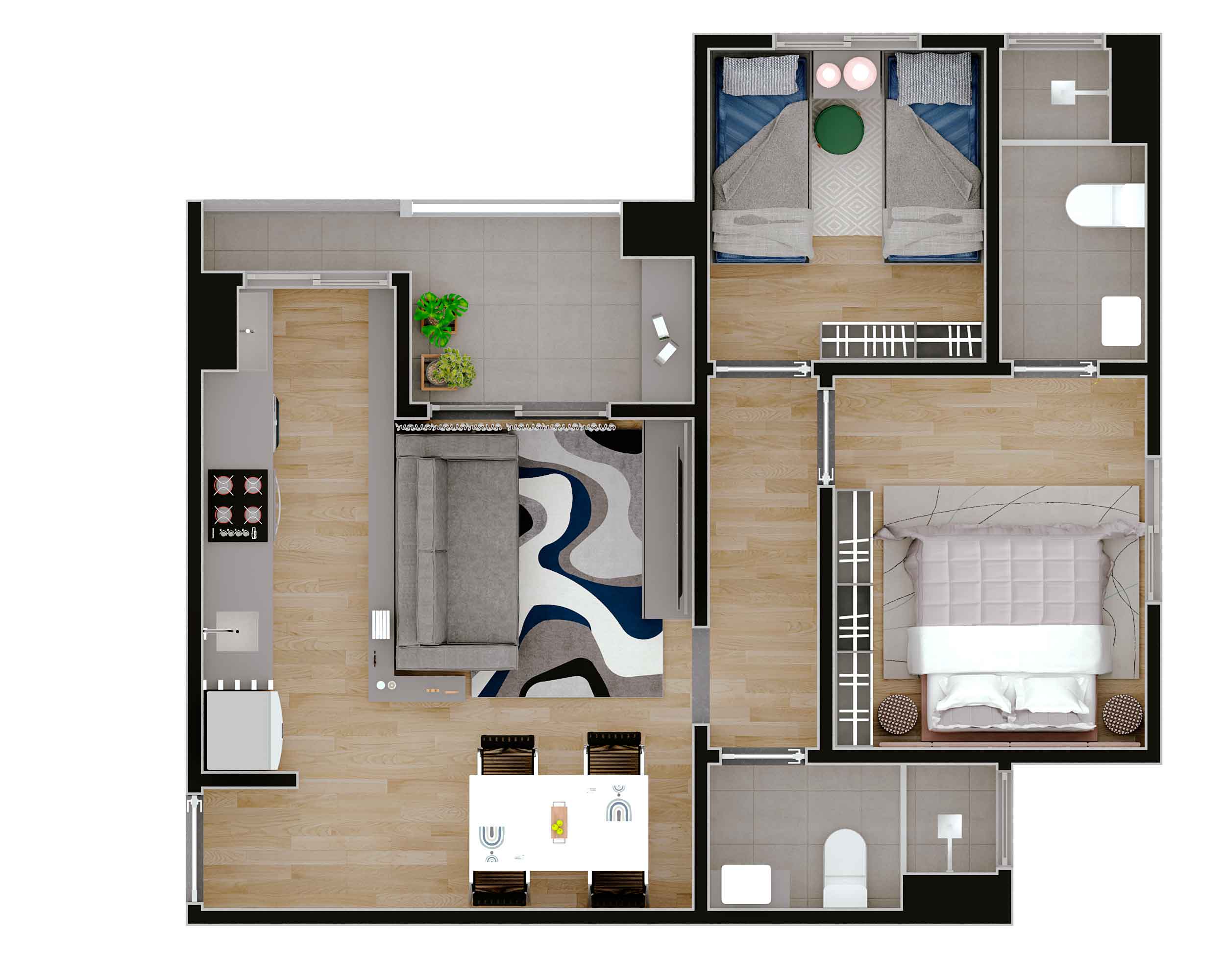 [SA]-CEREJEIRAS---PLANTA-CANTO-2DORMS-COM-SUÍTE-2D