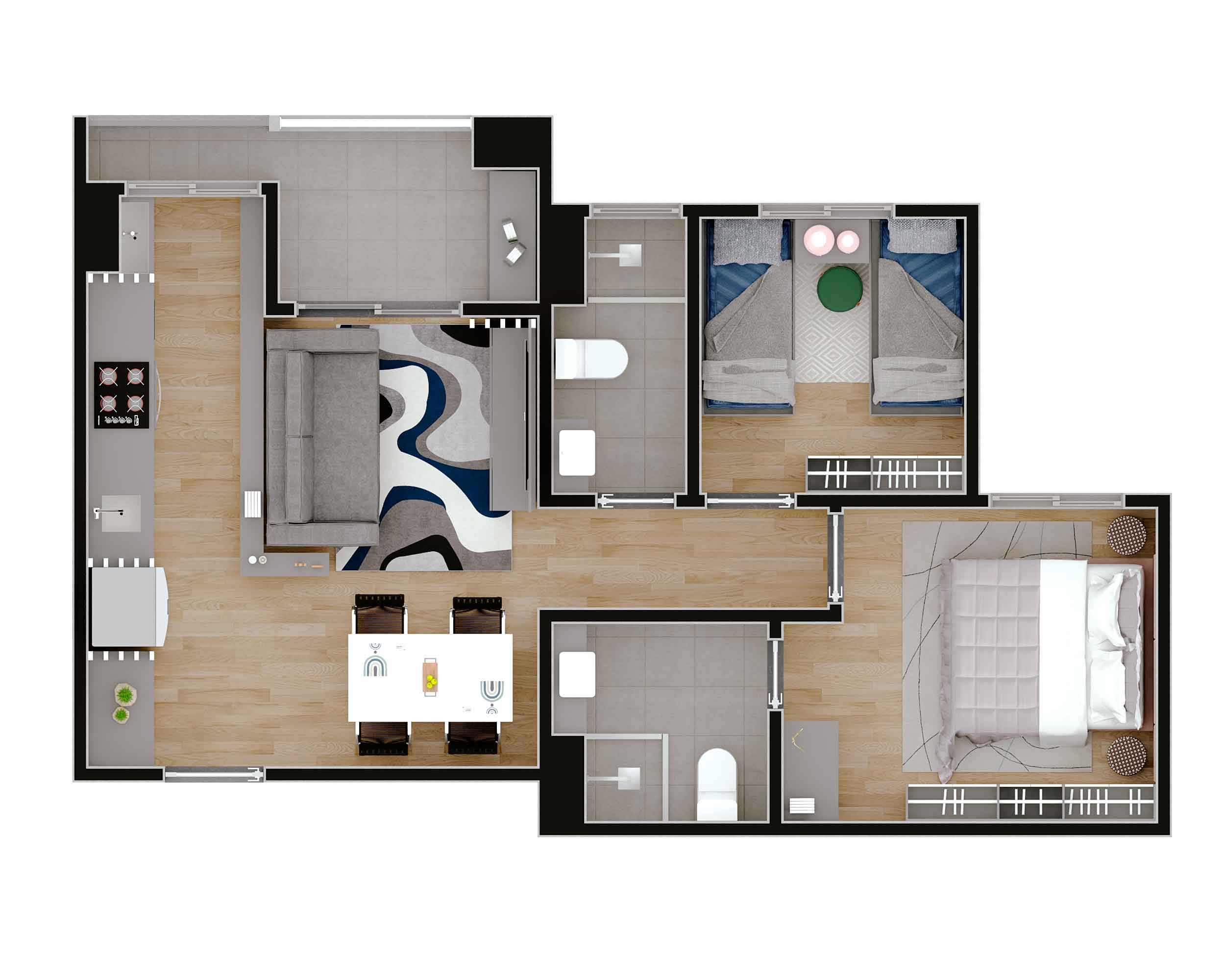 [SA]-CEREJEIRAS---PLANTA-MEIO-2DORMS-COM-SUÍTE-2D