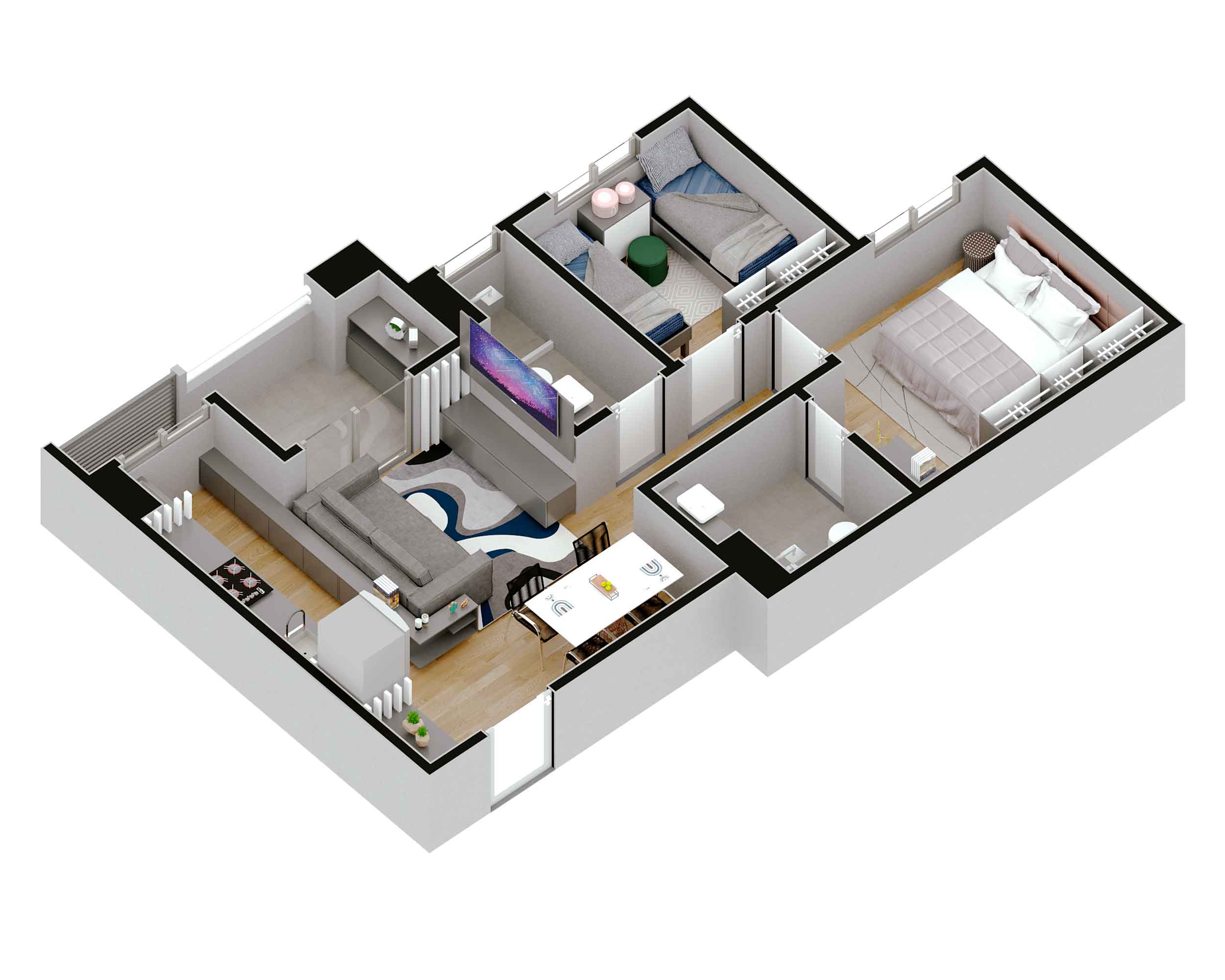 [SA]-CEREJEIRAS---PLANTA-MEIO-2DORMS-COM-SUÍTE-3D