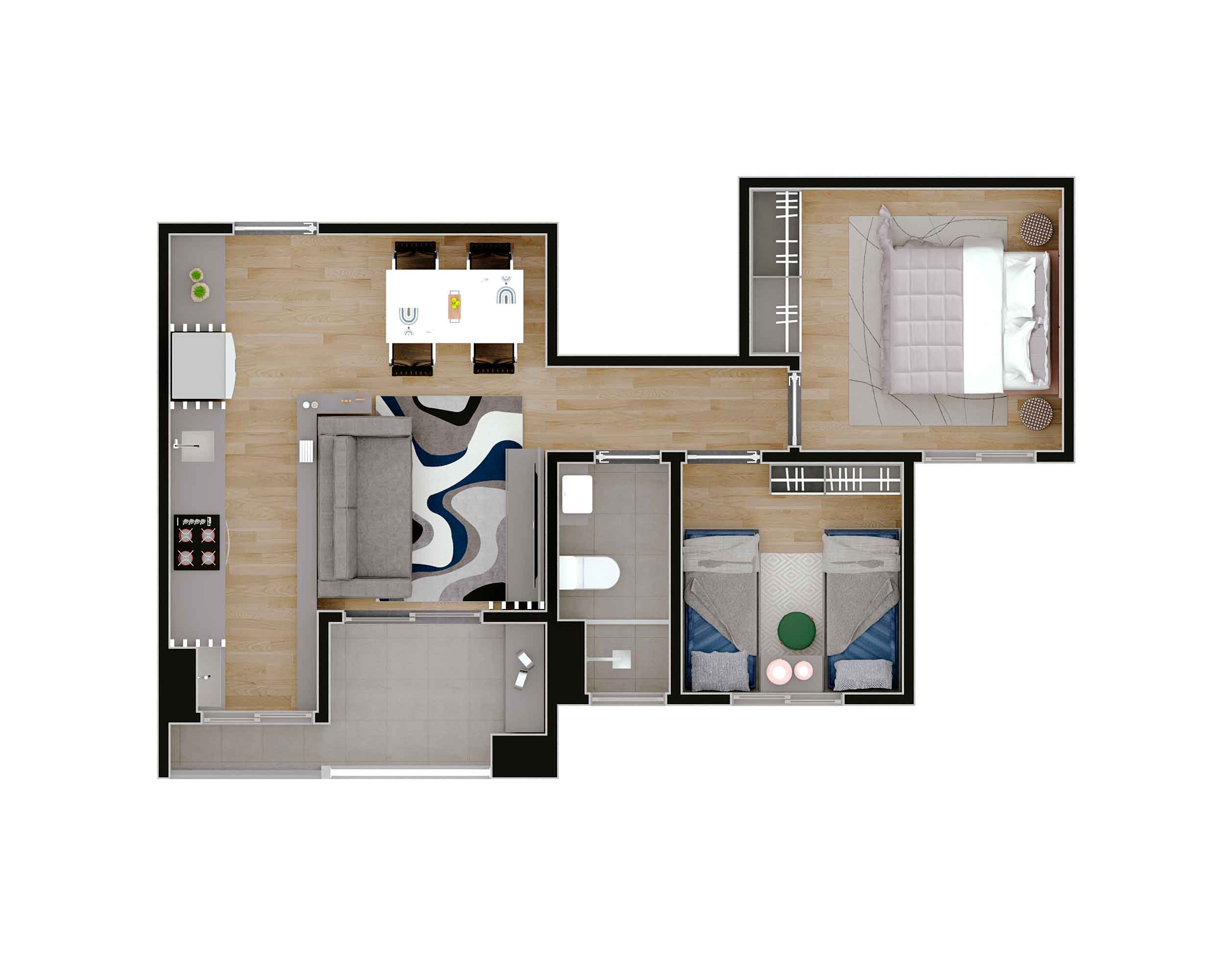 [SA]-CEREJEIRAS---PLANTA-MEIO-2DORMS-SEM-SUÍTE-2D