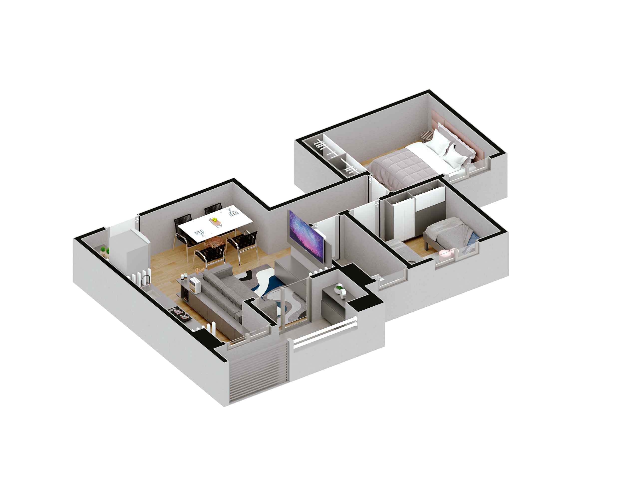 [SA]-CEREJEIRAS---PLANTA-MEIO-2DORMS-SEM-SUÍTE-3D