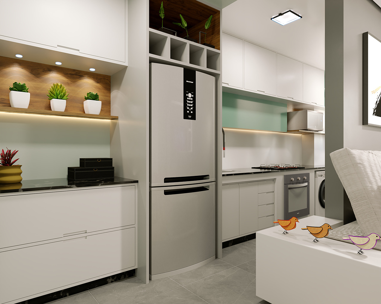 [SA] FLORENÇA - 3D - PLANTA 2 DORMS - 0000