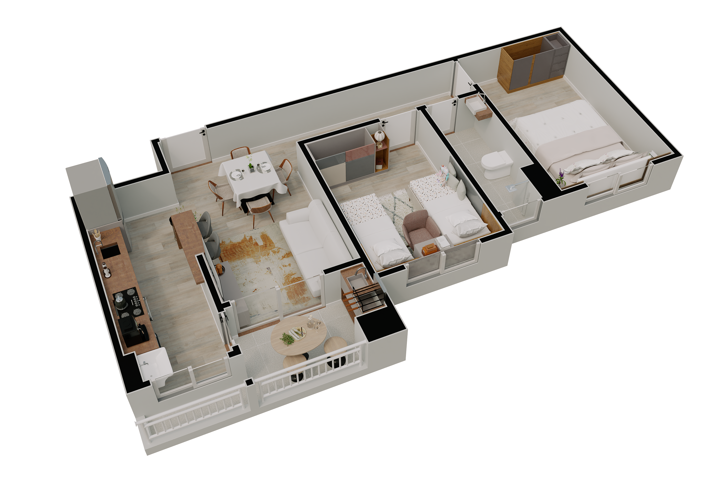 Humanizada_Lince_Meio 3D